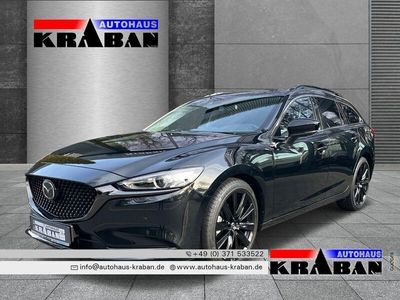 Jet black Gebraucht 2023 Mazda 6 Homura-Line Kombi | 34.990 €