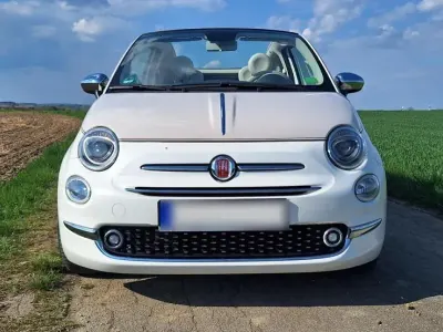 Usata Fiat 500C Anniversary 105 CV (77 kW) 2018 Beige Cabrio