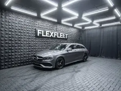 Używany Mercedes CLA180 Shooting Brake AMG line 109 KM (80 kW) 2017 Szary Kombi