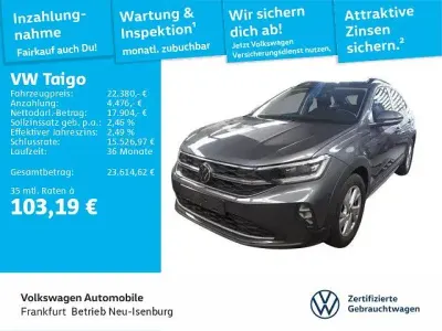 Używany VW Taigo Life 116 KM (85 kW) 2025 Szary SUV