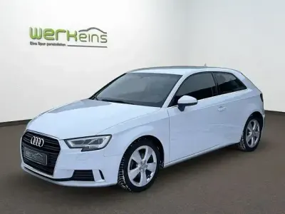 Brugt Audi A3 Sport 110 HK (80 kW) 2017 Hvid Sedan