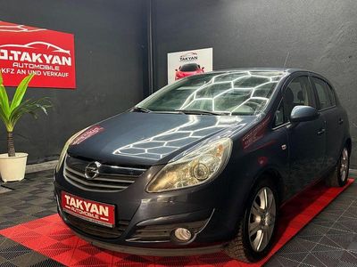 Używany Opel Corsa Basis 60 KM (44 kW) 2009 Niebieski Hatchback