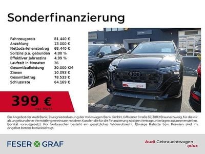 Gebraucht Audi Q8 S-Line 286 PS (210 kW) 2025 Mythosschwarz metallic SUV