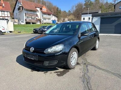 Gebraucht VW Golf VI Trendline 80 PS (58 kW) 2009 Schwarz Kleinwagen