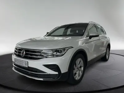 Usata VW Tiguan Elegance 150 CV (110 kW) 2022 Bianco SUV