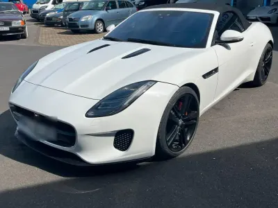 Gebraucht Jaguar F-Type 300 PS (220 kW) 2020 Weiß Cabrio