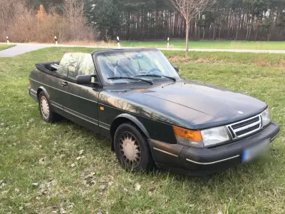 Gebraucht Saab 900 Cabriolet 141 PS (103 kW) 1992 Grün Cabrio