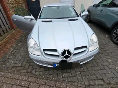 Gebraucht Mercedes SLK200 163 PS (119 kW) 2003 Silber Cabrio