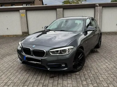 Brugt BMW 118 Sport Line 136 HK (100 kW) 2017 Grå Hatchback