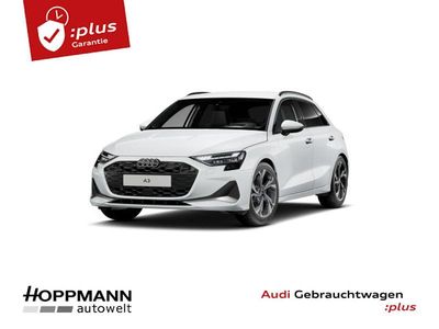 Gletscherweiß metallic Gebraucht 2025 Audi A3 Advanced Plus Limousine | 36.990 € (Fairer Preis)