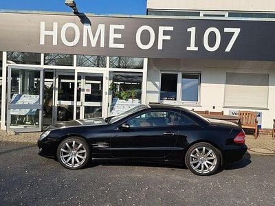 Usata Mercedes SL350 272 CV (200 kW) 2007 Nero Cabrio