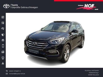 gebraucht Hyundai Santa Fe blue 2.0 CRDI 2WD (7-Sitzer)