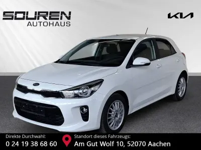 Gebraucht Kia Rio DREAM-TEAM Edition 84 PS (61 kW) 2019 (ud) schneeweiss Limousine