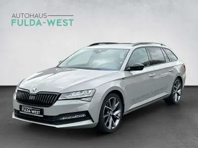 Gebraucht Skoda Superb SportLine 200 PS (147 kW) 2021 Steel grau Kombi