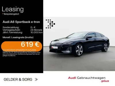 Gebraucht Audi A6 e-tron S-Line 314 kW (428 PS) 2025 Mythosschwarz metallic Limousine