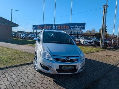 Gebraucht Opel Zafira Edition 94 PS (69 kW) 2008 Grau Van / Kleinbus