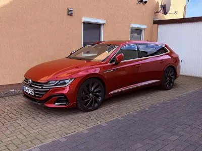 Brugt VW Arteon R-line 150 HK (110 kW) 2020 Rød Stationcar