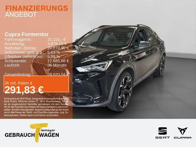 Gebraucht Cupra Formentor VZ 245 PS (180 kW) 2021 Schwarz SUV