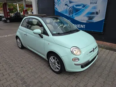 Gebraucht Fiat 500 Lounge 69 PS (50 kW) 2015 Grün Cabrio