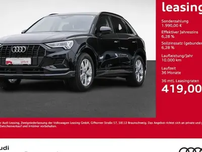 Brugt Audi Q3 Advanced 150 HK (110 kW) 2022 Sort SUV