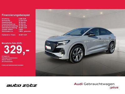 Grau Gebraucht 2022 Audi Q4 Sportback e-tron S-Line SUV | 32.827 € (Fairer Preis)