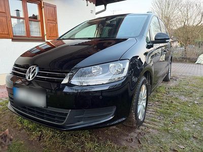 Gebraucht VW Sharan 150 PS (110 kW) 2013 Schwarz Van / Kleinbus