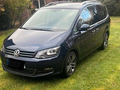 Gebraucht VW Sharan 170 PS (125 kW) 2014 Blau Van / Kleinbus