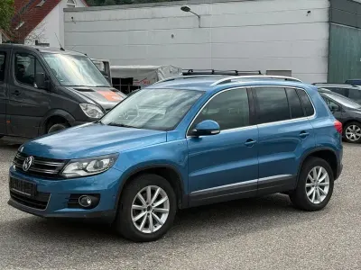 Gebraucht VW Tiguan LOUNGE 179 PS (131 kW) 2015 Blau SUV