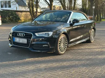 Gebraucht Audi A3 Cabriolet S-Line 150 PS (110 kW) 2015 Schwarz Cabrio