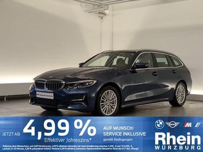 Blau Gebraucht 2022 BMW 320 Luxury Line Kombi | 29.770 € (Fairer Preis)
