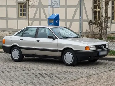 Gebraucht Audi 80 75 PS (55 kW) 1988 Silber Limousine