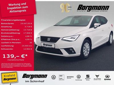 Gebraucht Seat Ibiza Style 116 PS (85 kW) 2024 Weiss / candy weiss Limousine