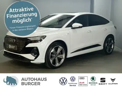 Usata Audi Q4 Sportback e-tron S-Line 219 kW (299 CV) 2023 Bianco SUV