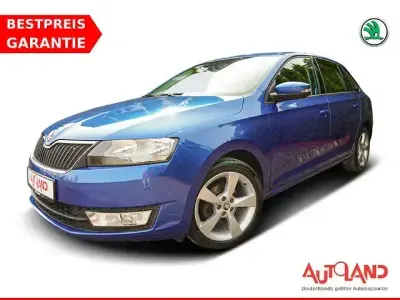 Gebraucht Skoda Rapid Style 90 PS (66 kW) 2017 Blau Kleinwagen