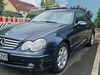 Gebraucht Mercedes CLK200 Elegance 163 PS (119 kW) 2003 Blau Coupé