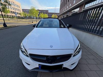Usata Mercedes C300 AMG line 245 CV (180 kW) 2016 Bianco Coupé