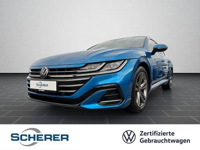 Usata VW Arteon R-line 200 CV (147 kW) 2022 Blu Berlina