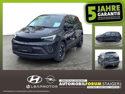 Second-hand Opel Crossland X GS Line 131 CP (96 kW) 2023 Negru SUV