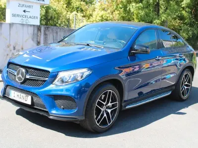 Gebraucht Mercedes GLE500 AMG 455 PS (334 kW) 2018 Blau SUV