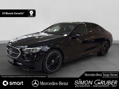 Brugt Mercedes E220 AMG 197 HK (144 kW) 2025 Sort Sedan