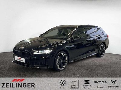 Gebraucht Skoda Superb SportLine 150 PS (110 kW) 2025 Ebony schwarz Kombi