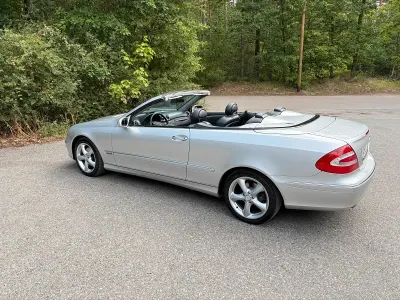 Gebraucht Mercedes CLK240 Avantgarde 170 PS (125 kW) 2003 Silber Cabrio