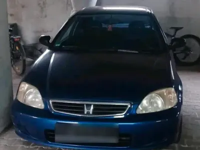 Gebraucht Honda Civic 2001 Blau Coupé
