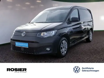 Gebraucht VW Caddy 122 PS (89 kW) 2022 Schwarz Van / Kleinbus