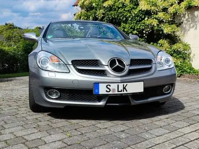 Gebraucht Mercedes SLK200 184 PS (135 kW) 2010 Grau Cabrio