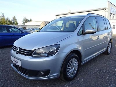 Second-hand VW Touran Comfortline 105 CP (77 kW) 2012 Argintiu Monovolum