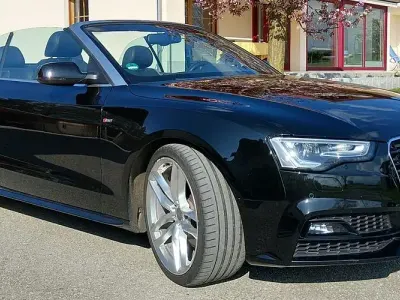 Gebraucht Audi A5 Cabriolet S-Line 245 PS (180 kW) 2015 Schwarz Cabrio