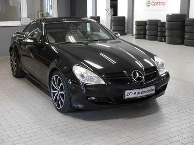 Begagnad Mercedes SLK200 163 HK (119 kW) 2006 Svart Cab