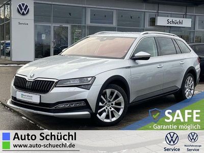 Silber Gebraucht 2022 Skoda Superb Scout 4x4 Kombi | 34.848 € (Etwas zu teuer)