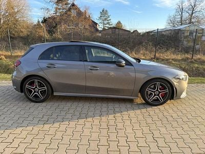 Usata Mercedes A250 AMG line 224 CV (164 kW) 2020 Grigio Berlina